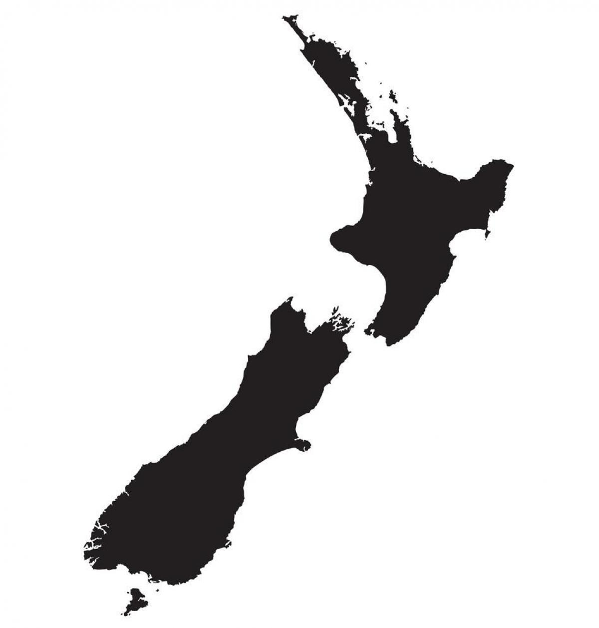 New Zealand vector map